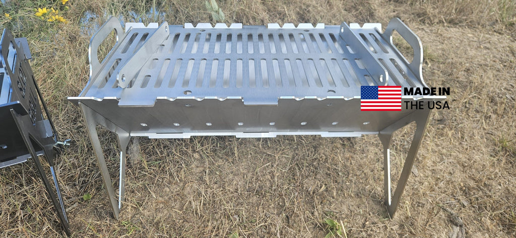 Slot Grill - Stainless Steel Collapsible BBQ Grill image 0