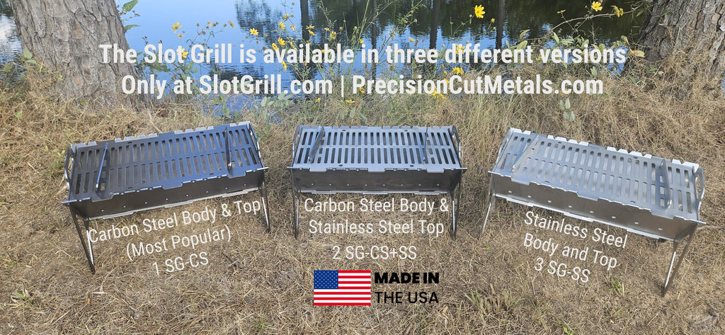 Slot Grill - Stainless Steel Collapsible BBQ Grill image 2