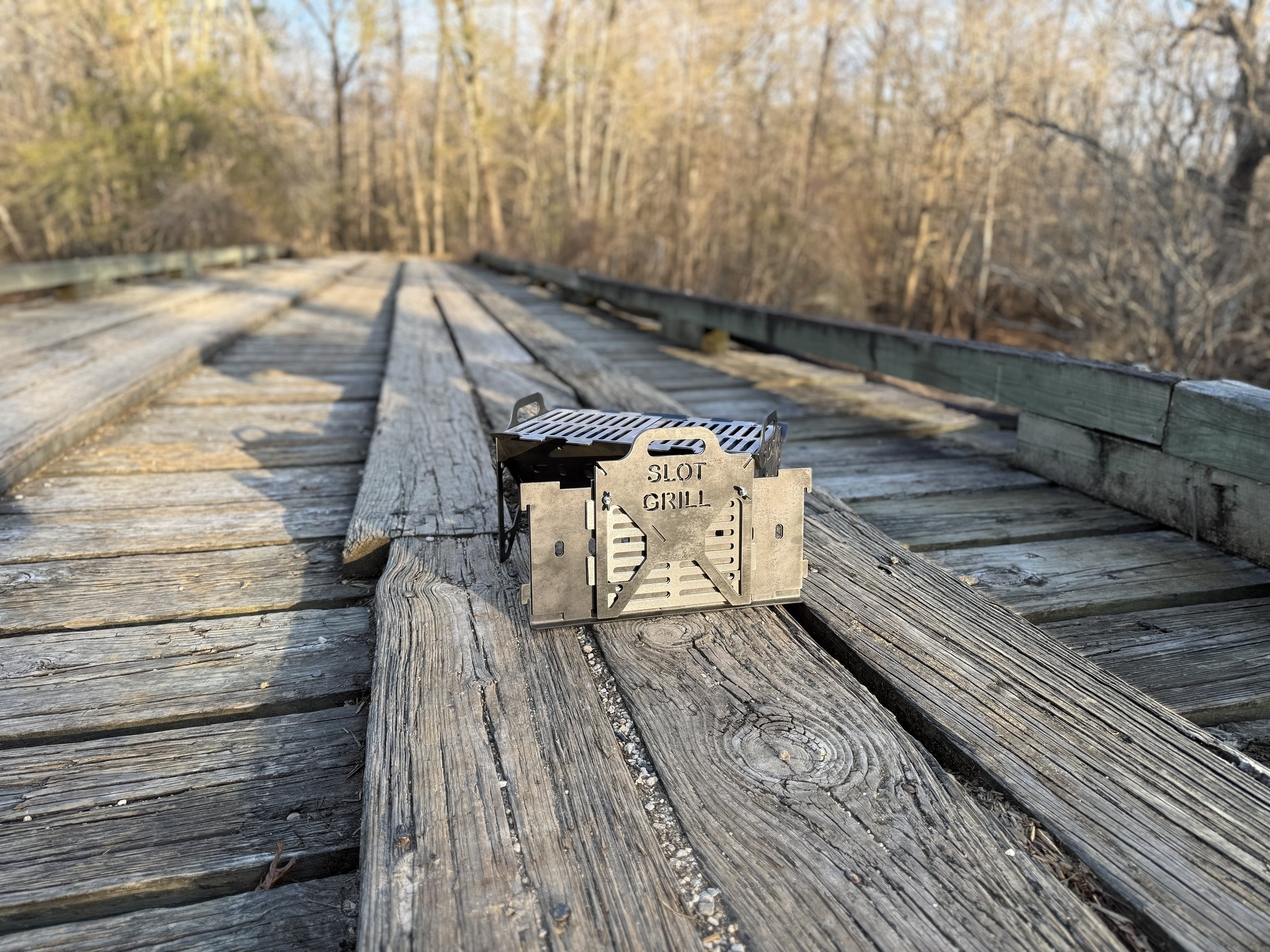 Slot Grill – Carbon Steel | Free Shipping