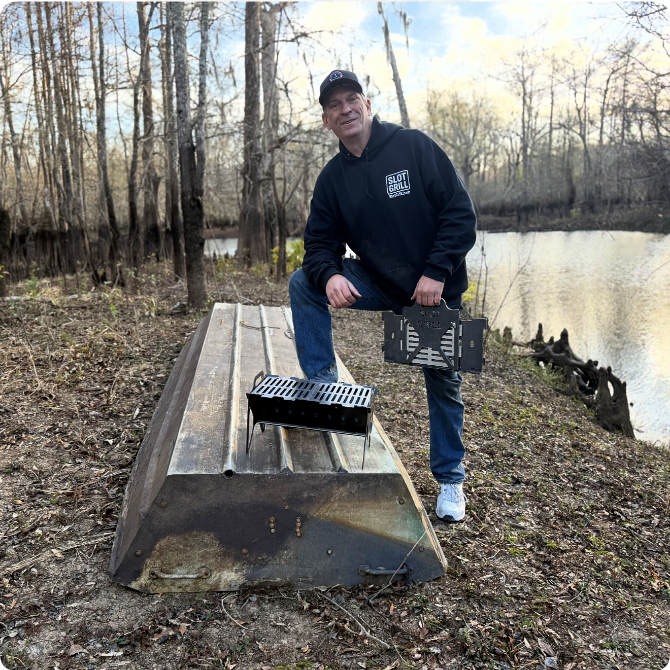 Slot Grill – Carbon Steel | Free Shipping