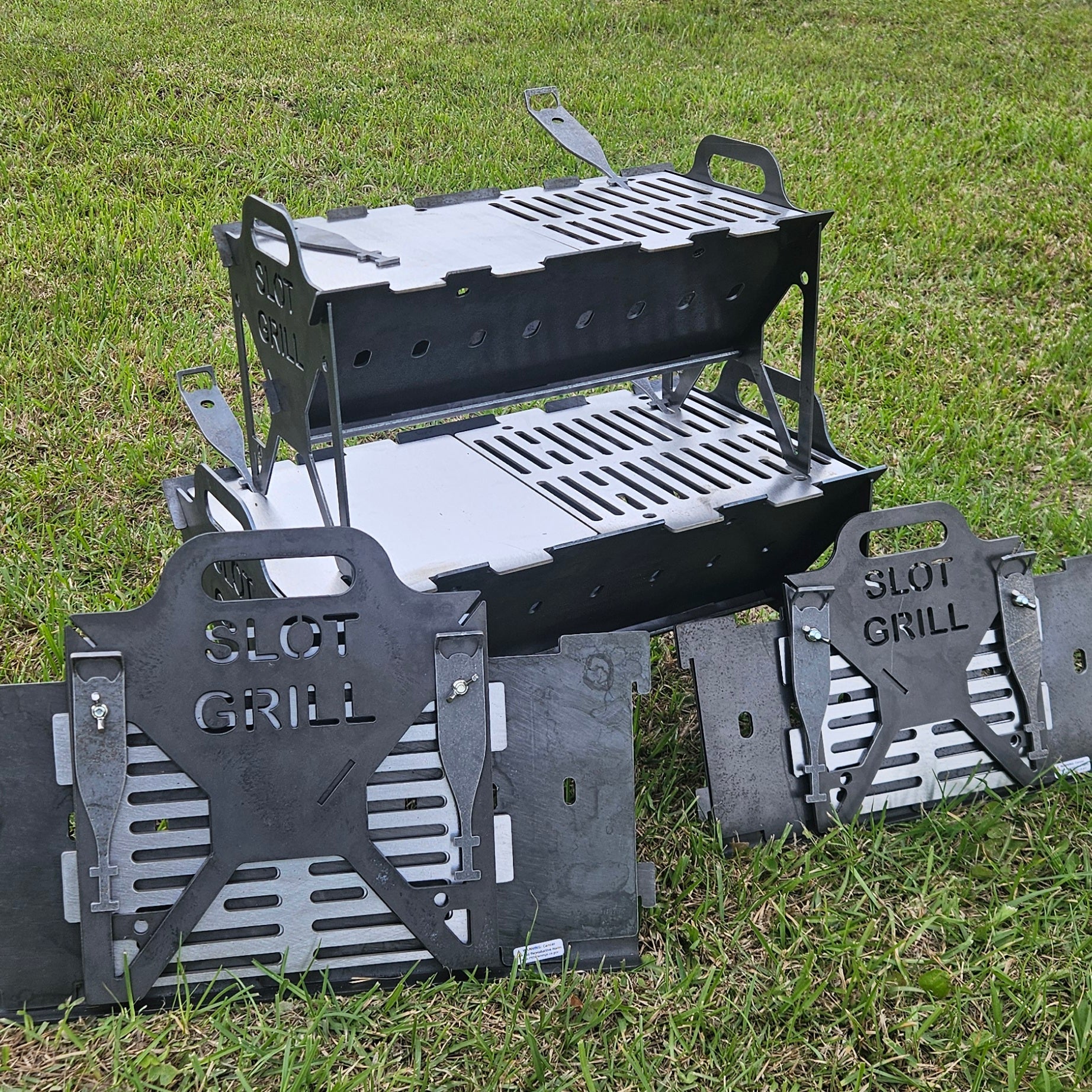 Slot Grill Full Size - Carbon Steel - Free Shipping