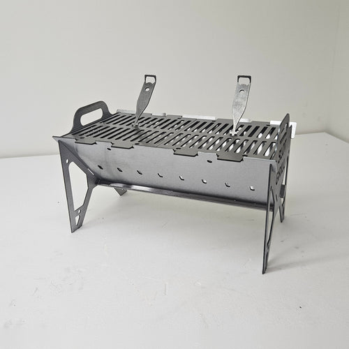 Slot Grill Full Size assembled with slotted grill grates