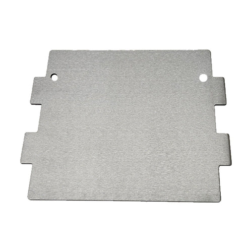 Slot Grill griddle add-on, brushed carbon steel griddle plate