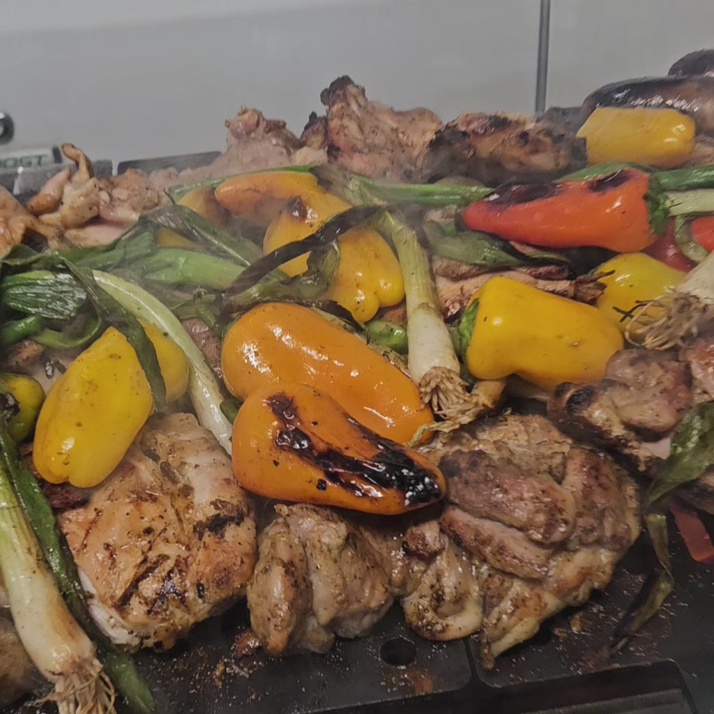 Slot Grill - Carbon Steel Collapsible BBQ Grill